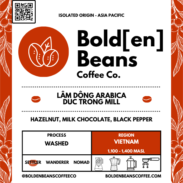 Lâm Dông 100% Arabica (Vietnam)