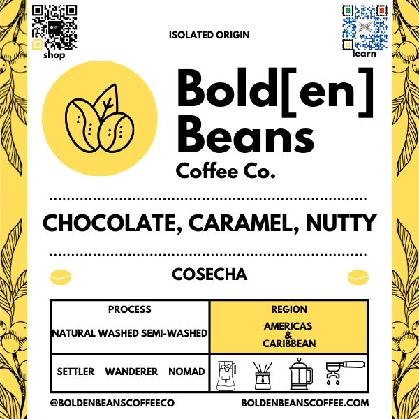 Cosecha (Americas & Caribbean) – Bolden Beans Coffee Co.