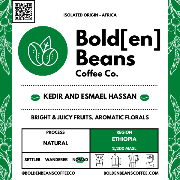 Green Label, Kedir and Esmael Hassan (Ethiopia)